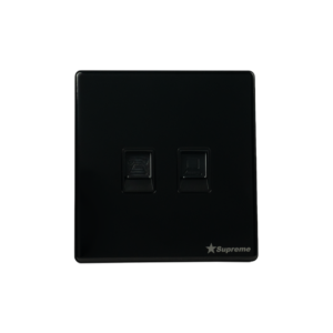 Telephone + Internet Socket